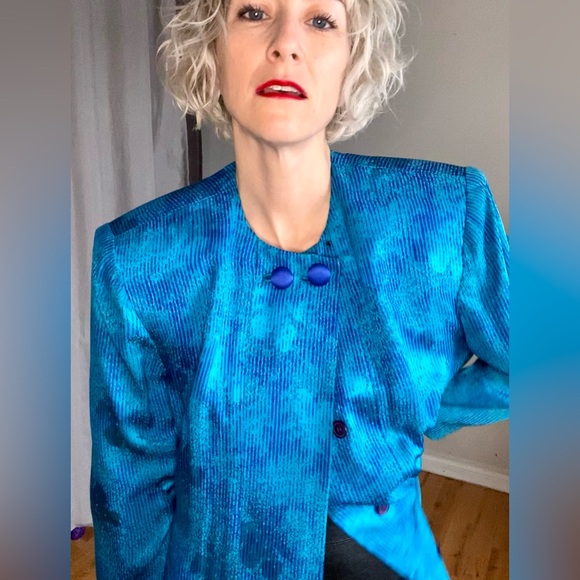 Vintage Flora Kung Silk Jacket - Picture 10 of 14